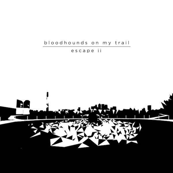 Portada del nuevo EP de los Bloodhounds On my Trail