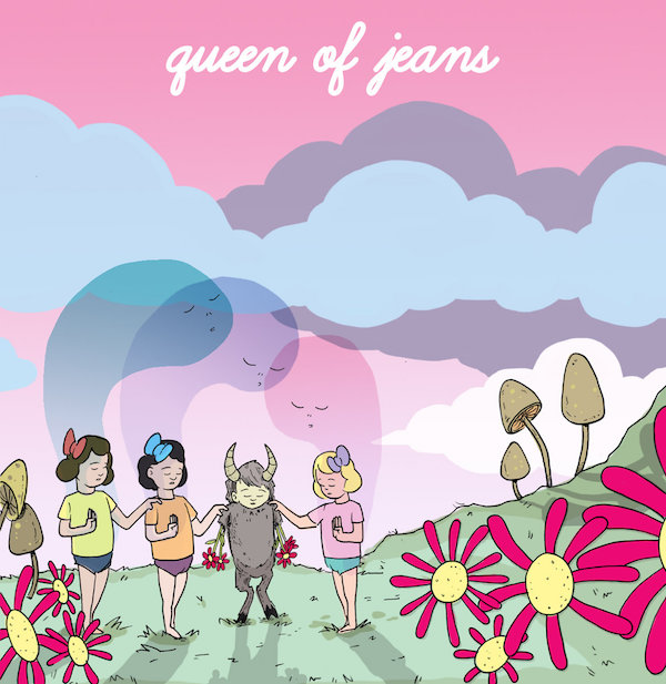 Portada del primer EP de las  Queen of Jeans