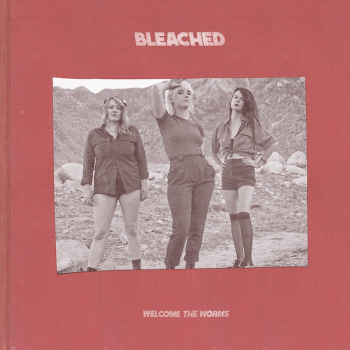 Portada del nuevo disco de las Bleached, Welcome the Worms