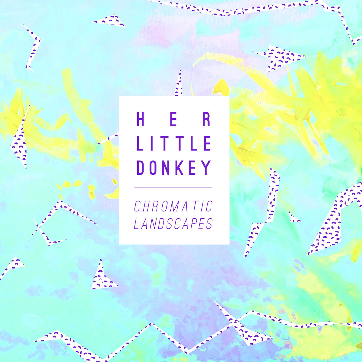 Portada Chromatic Landscapes, el EP de los Her Little Donkey