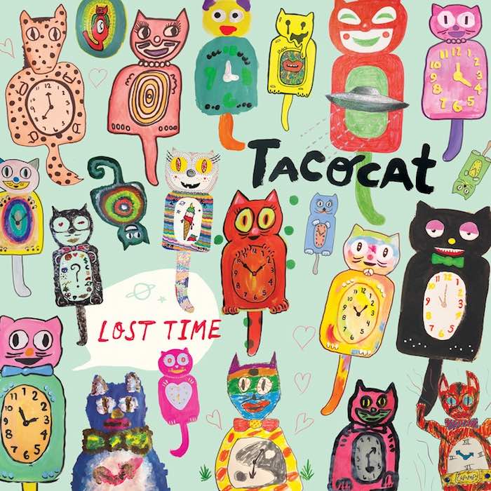 Portada de Lost Time, el nuevo disco de los Tacocat