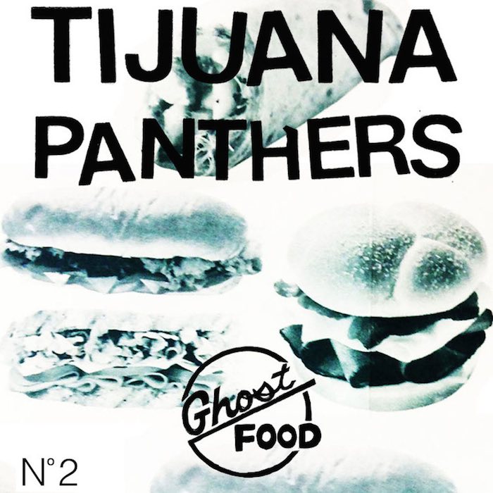 Portada del nuevo EP de los Tijuana Panthers, Ghost Food EP