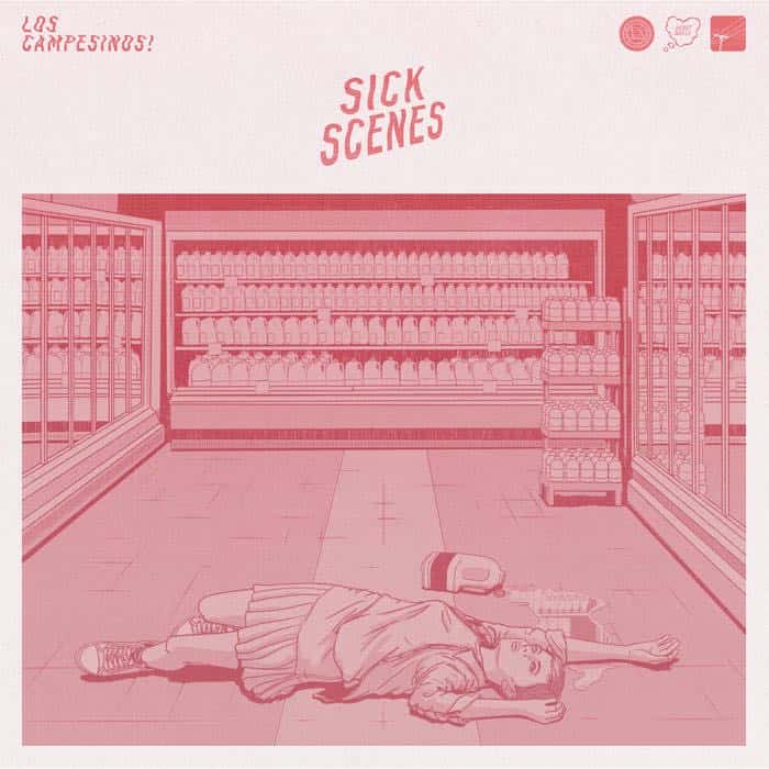 Portada del nuevo disco de Los Campesinos, Sick Scenes
