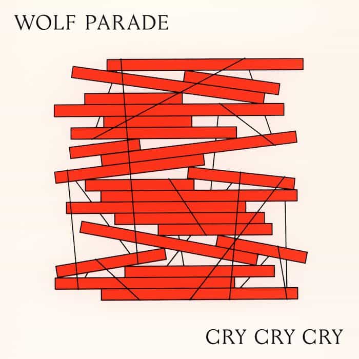 Portada del nuevo disco de los Wolf Parade, Cry Cry Cry