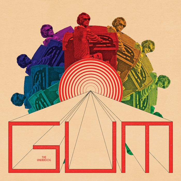 Portada del nuevo disco de Jay Watson bajo el nombre de GUM, The Underdog