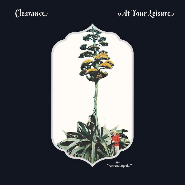 Portada de At Your Leisure, el álbum de los Clearance