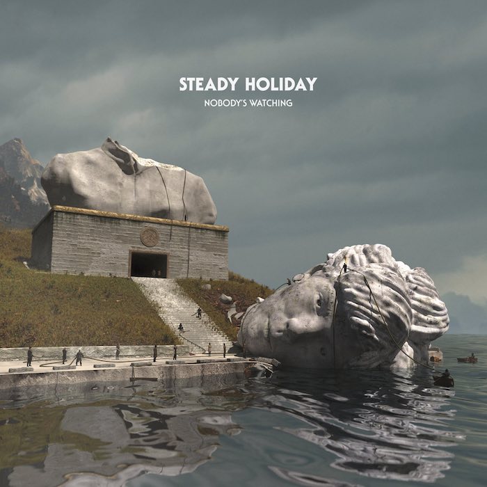 Portada del nuevo álbum de Steady Holiday, Nobody's Watching