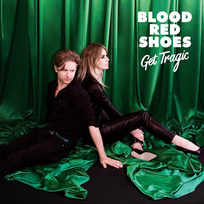 Portada del nuevo álbum de los Red Blood Shoes, Get Tragic.