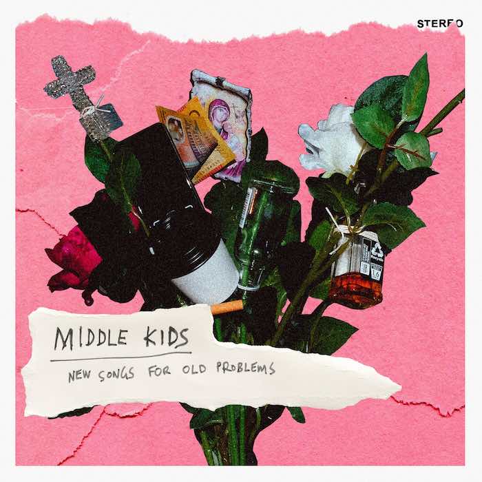 Portada del nuevo disco de los Middle Kids, New Songs For Old Problems.
