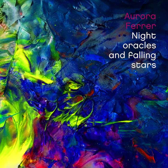Portada del primer álbum de Aurora Ferrer, Night Oracles and Falling Stars