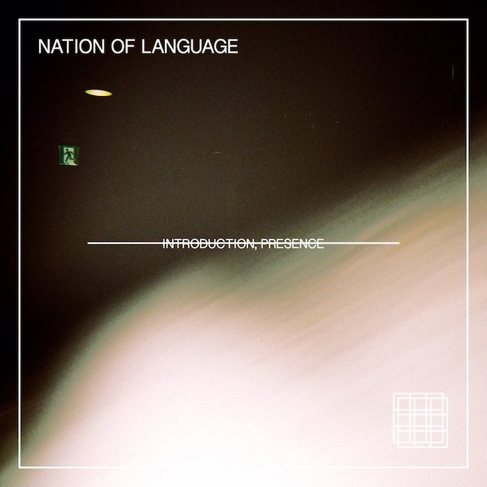 Portada del primer álbum de los Nation Of Language, Introduction, Presence