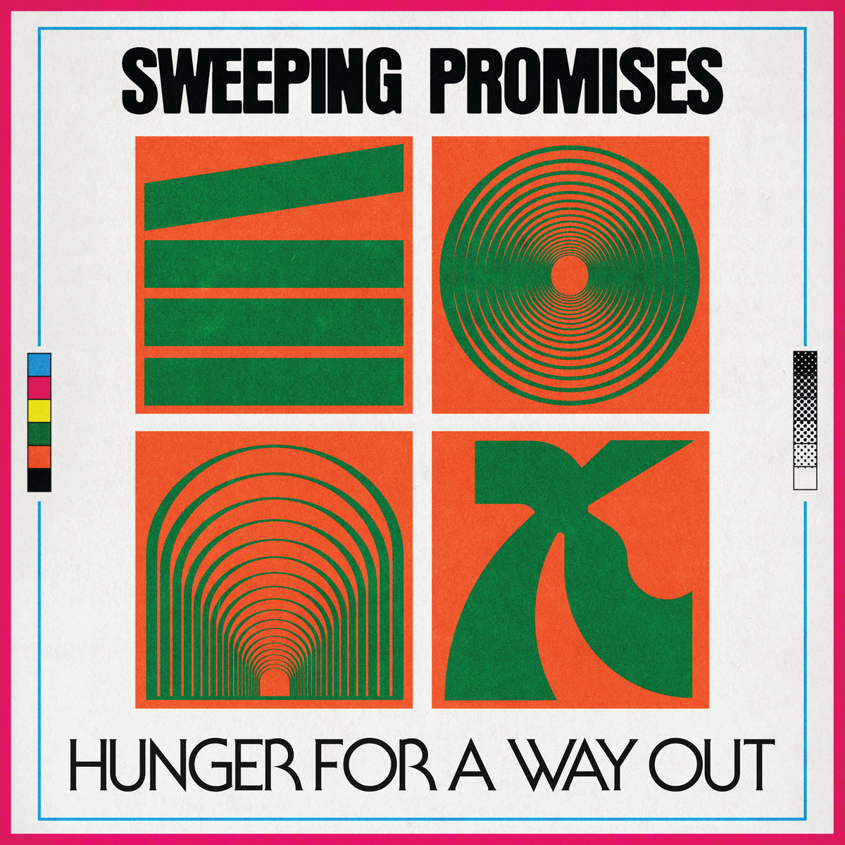 Portada de Hunger for a Way Out, el primer álbum de Sweeping Promises