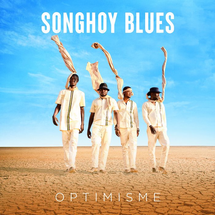 Portada del nuevo trabajo de los Songhoy Blues, Optimisme