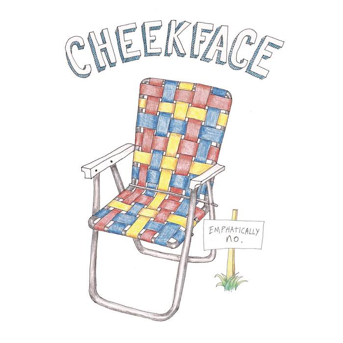 Portada de Emphatically No., el segundo álbum de los Cheekface: