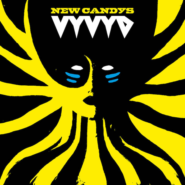 Portada de Vyvyd, el nuevo disco de los New Candys