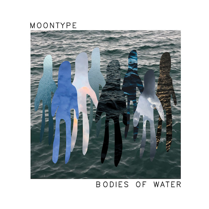 Portada del álbum de presentación de los Moontype, Bodies of Water, 2021