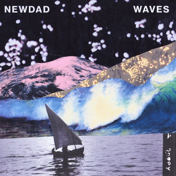 Portada del primer EP de los NewDad, Waves EP -2021