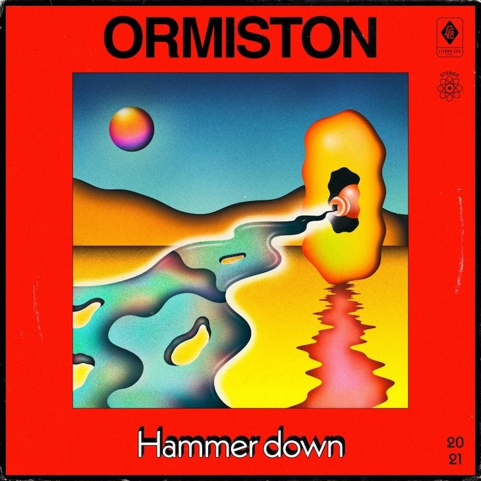 Portada del álbum de presentación de Ormiston,. Hammer Down - 2021