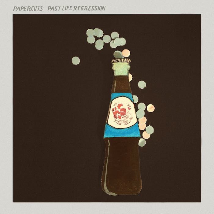 Portada del nuevo álbum de Papercuts, Past Life Regression - 2022 Labelman