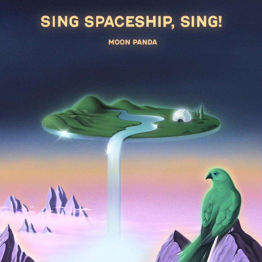 Portada del nuevo álbum de los Moon Panda, Sing Spaceship, Sing!.
Publicado el 21 de julio de 2023.