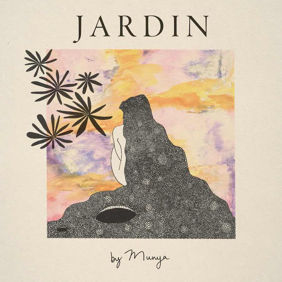 Portada del nuevo álbum de Munya, Jardin.
Publicado el 13 de octubre de 2023 - LUMINELLE.