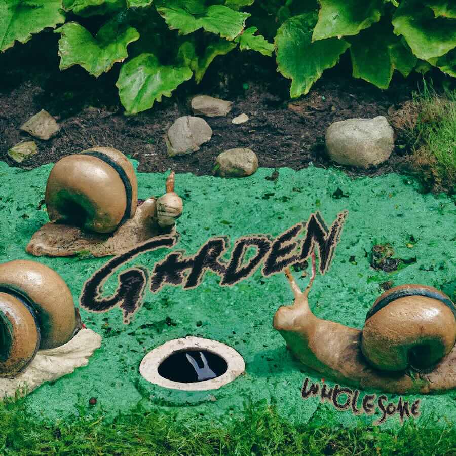 Portada del nuevo disco de los noruegos Wholesome, Garden.
Publicado el 3 de enero de 2024 - Swim Trunks Records.
