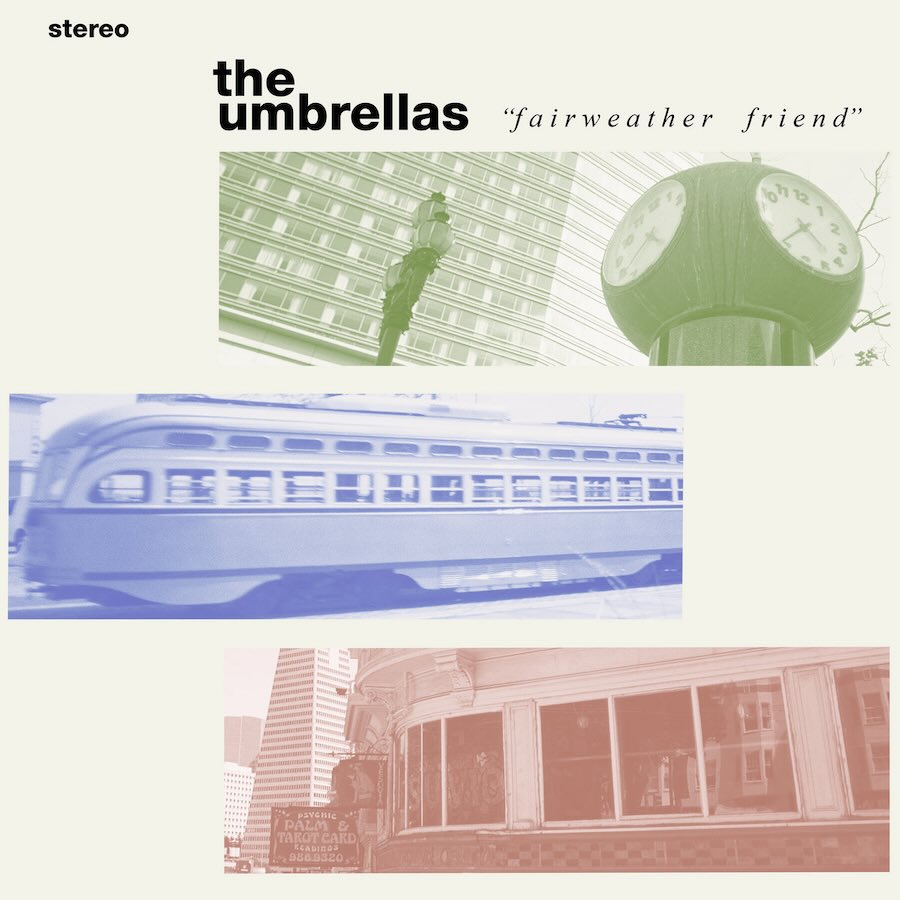 Portada de Fairweather Friend, el nuevo álbum de The Umbrellas.
Publicado el 26 de enero de 2024 - Tough Love.