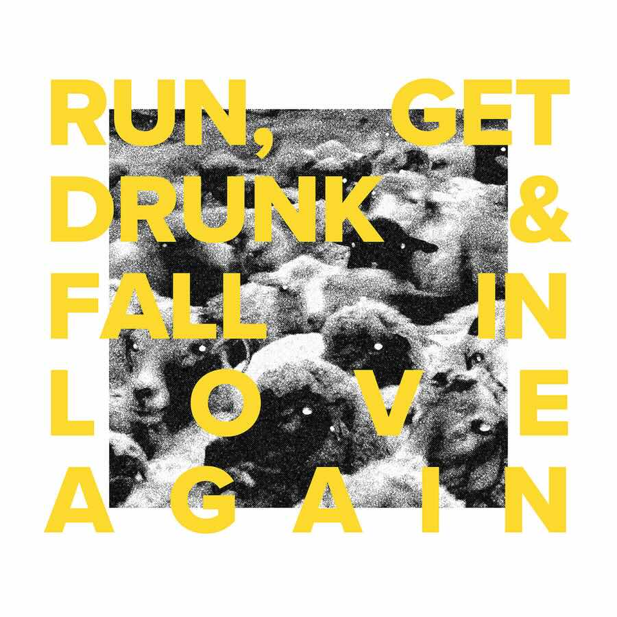 Portada de Run, Get Drunk & Fall In Love Again, el nuevo álbum de los Lurve.
Publicado el 15 de marzo de 2024 - Spirit Goth Records.  