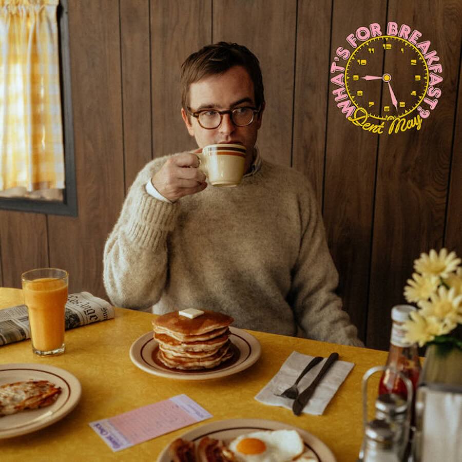 Portada del nuevo trabajo de Dent May, What's For Breakfast?.
Publicado el 29 de marzo de 2024 - Carpark Records.
