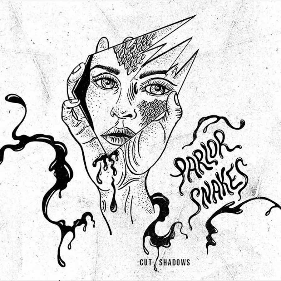 Portada del nuevo disco de los Parlor Snakes, Cut Shadows. Publicado el 19 de abril de 2024.